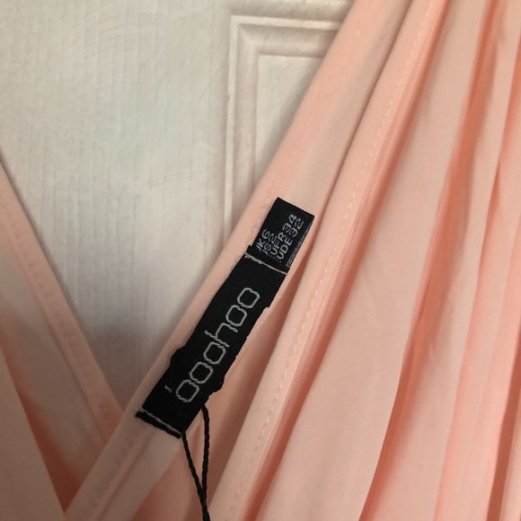 Boogoo Plunge Drape Maxi Dress - Picture 6 of 6